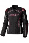 RST S-1 Veste textile de moto pour dames Black/Pink,3XL 