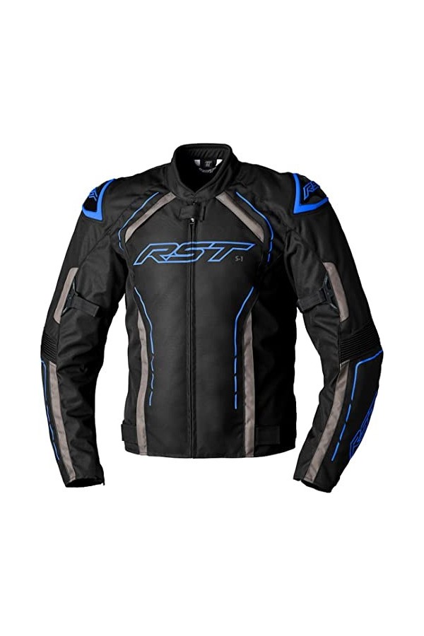 RST S-1 Veste textile moto Black/Blue,L 