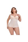 WSSBK Sous-vêtements corset une pièce sans couture for femmes Color : D, Size : 5XL 