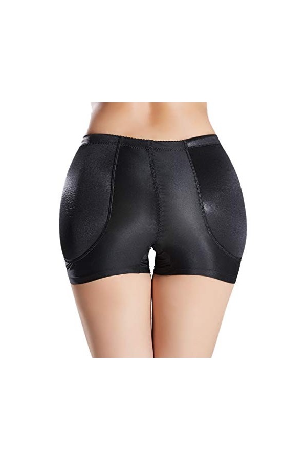 FGUUTYM Culotte sexy sexy pour femme - Intérieur faussé - Entrejambe rembourré - Laqué, beige, L