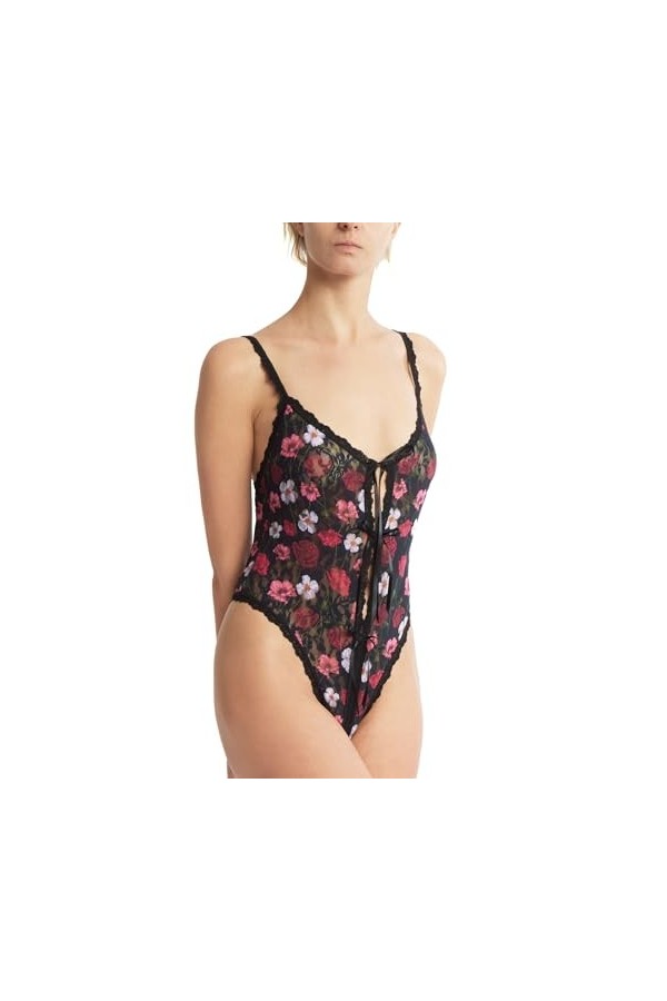 hanky panky Imprimé Open Teddy Am I Dreaming imprimé floral LG, Am I Dreaming imprimé floral , Large