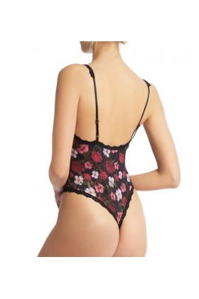 hanky panky Imprimé Open Teddy Am I Dreaming imprimé floral LG, Am I Dreaming imprimé floral , Large