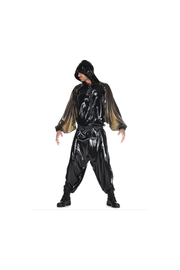 Combinaison Ample En Caoutchouc Latex Pour Hommes, Uniforme De Course, Jeu De Rôle De Fête, Personnalisé À La Main, 0.4mm,Aub