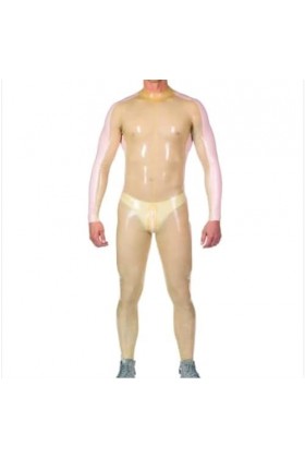Uniforme De Course De Fête Pour Hommes, En Caoutchouc Latex Transparent, Pour Jeu De Rôle, Personnalisé À La Main, Confort De