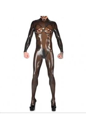 Combinaison Ample En Latex Marron Pour Femmes, Uniforme De Course, Jeu De Rôle De Fête, Décoration Noire Personnalisée À La M