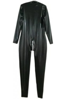 Costume De Course En Latex Pour Hommes Noirs, Joli Catsuit Serré, Taille 0.4mm,Noir,format Personnalisé