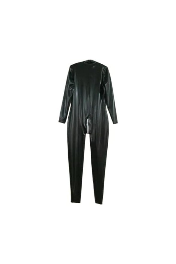 Costume De Course En Latex Pour Hommes Noirs, Joli Catsuit Serré, Taille 0.4mm,Noir,format Personnalisé