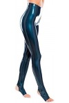 Leggings En Latex Avec Étriers Sexy Women Skinny Leggings Personnalisés,Couleur Des Photos,3X-Grand