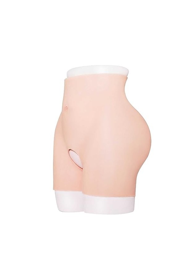 DNJKH Silicone Culotte Crossdresser Pantalon Lingerie, Réaliste Camel Toe Cachant Gaff Culotte pour CrossDresseur