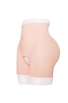 DNJKH Silicone Culotte Crossdresser Pantalon Lingerie, Réaliste Camel Toe Cachant Gaff Culotte pour CrossDresseur