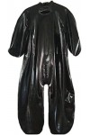 Uniforme Latex 100% Caoutchouc Cosplay Pure Black-Male Black,Homme Noir,XS
