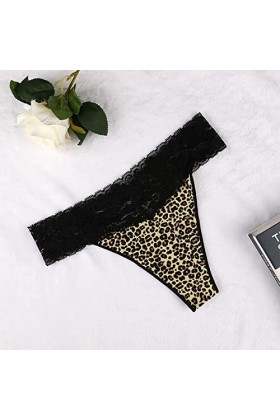 IHHHZO Culottes à motifs pour femme, respirantes et sexy, taille basse, sous-vêtements sexy sous-vêtements sexy femme ensembl