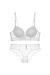 EYHLKM French Sexy Dentelle Lingerie Creuse de Petite Poitrine de la Lingerie féminine se Recueillir Support sans Bague en Ac