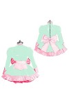 UUKR PLUS Taille Sissy Head Robe PVC Costume Cosplay Uniformes Costume à manches longues Brillant Pu en cuir Sexy Club Robes 
