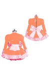 UUKR PLUS Taille Sissy Head Robe PVC Costume Cosplay Uniformes Costume à manches longues Brillant Pu en cuir Sexy Club Robes 