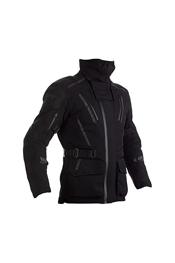 RST 814000502368var - veste textile homme pathfinder COULEUR NOIR JAUNE TAILLE 56-XL