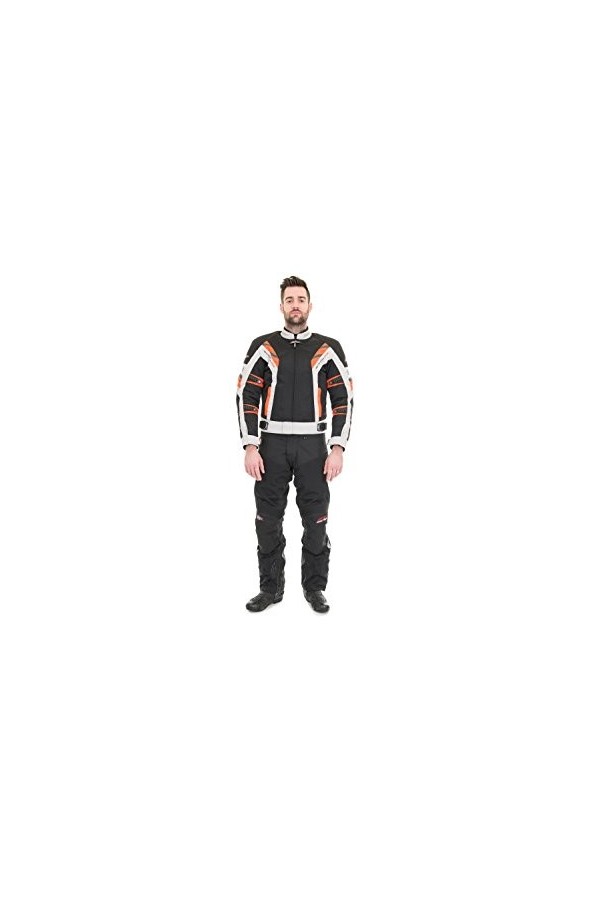 RST Pro Série ventilateur de 1702&nbsp;V pour homme textile Veste de moto Noir 48&nbsp;2&nbsp;x L