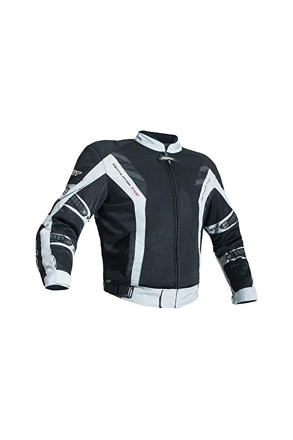 RST Pro Série ventilateur de 1702&nbsp;V pour homme textile Veste de moto Noir 48&nbsp;2&nbsp;x L