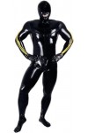 Combinaison Sexy En Caoutchouc Latex Noir, Confortable, Jeu De Rôle, Fête 0,4 Mm,Couleur Personnalisée,M