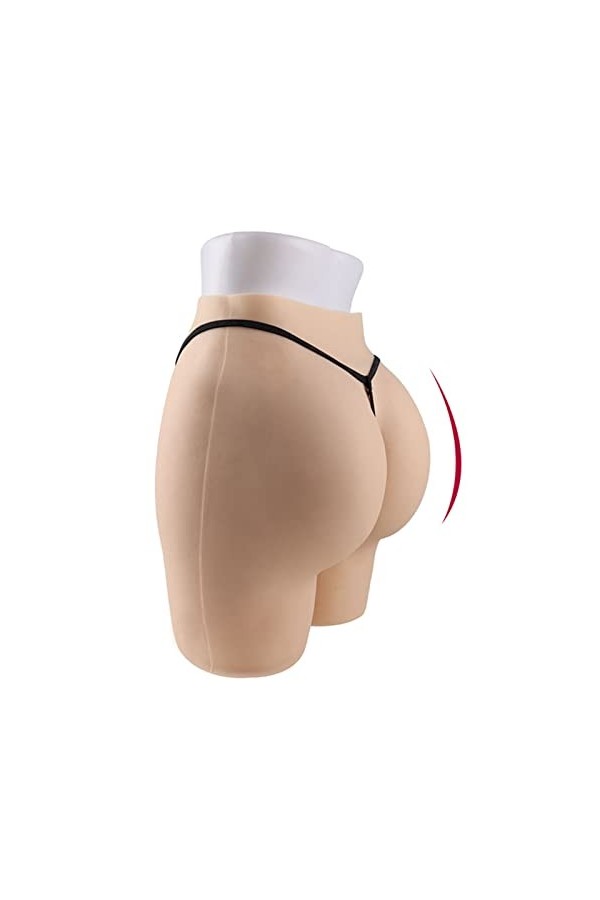 ZWSM Culotte en Silicone réaliste pour Les Hanches et Les Fesses Culotte de renforcement des Hanches et de lentrejambe pour 