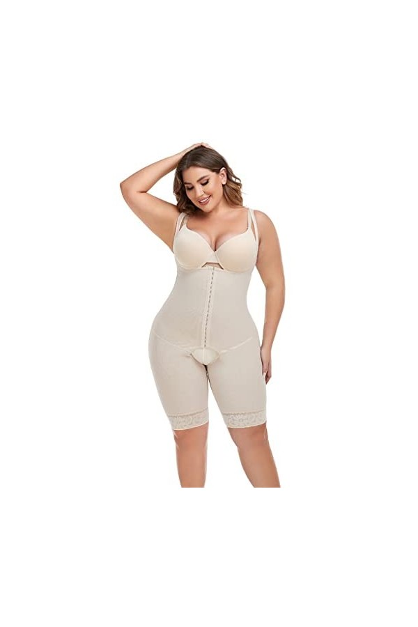 n/a Corset de grande taille taille ceinture ventrale gainante femme européenne et américaine corset une pièce couleur : D, t