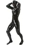 IDOBLO Justaucorps Pour Hommes Sexy Justaucorps Latex Justaucorps Cosplay Costume,Personnaliser,M