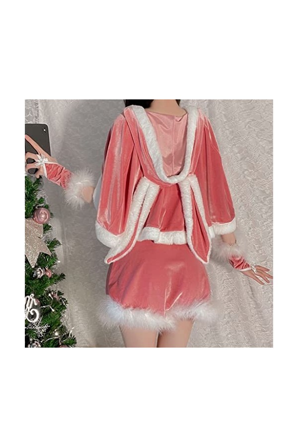 LHLLHL sous-vêtements Femme Jolie Fille Petite Poitrine Grand Uniforme Chaud Châle Cosplay Costume Pyjamas