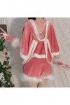 LHLLHL sous-vêtements Femme Jolie Fille Petite Poitrine Grand Uniforme Chaud Châle Cosplay Costume Pyjamas