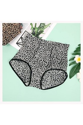 DSHGDJF Culotte en Soie glacée Taille mi-Haute Tuck Abdomen et Hanches Plus Taille Sexy Triangle Culotte en Soie glacée for D