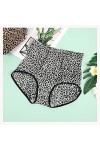 DSHGDJF Culotte en Soie glacée Taille mi-Haute Tuck Abdomen et Hanches Plus Taille Sexy Triangle Culotte en Soie glacée for D