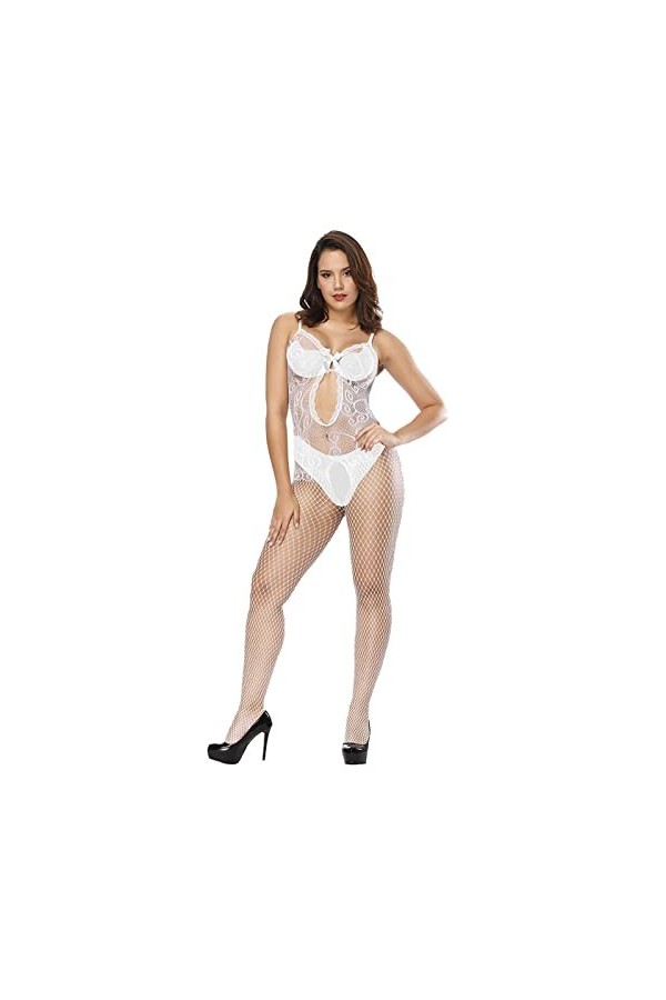 Body Sexy Femme érotique Lingerie Et Vêtements Sexy En Maille Fishnet Lingerie Sans Manches Sous Vetement Sexy FéMinin Nuiset