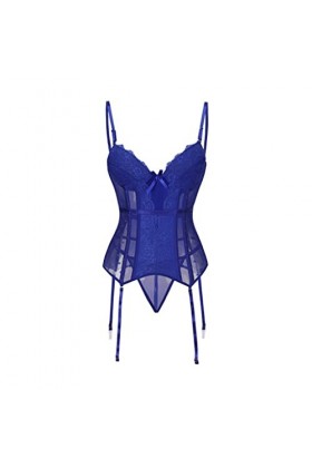 n/a Porte-jarretelles en maille gaze abdomen fermeture à la taille clip ceinture sous-vêtements pour femmes couleur : lot de