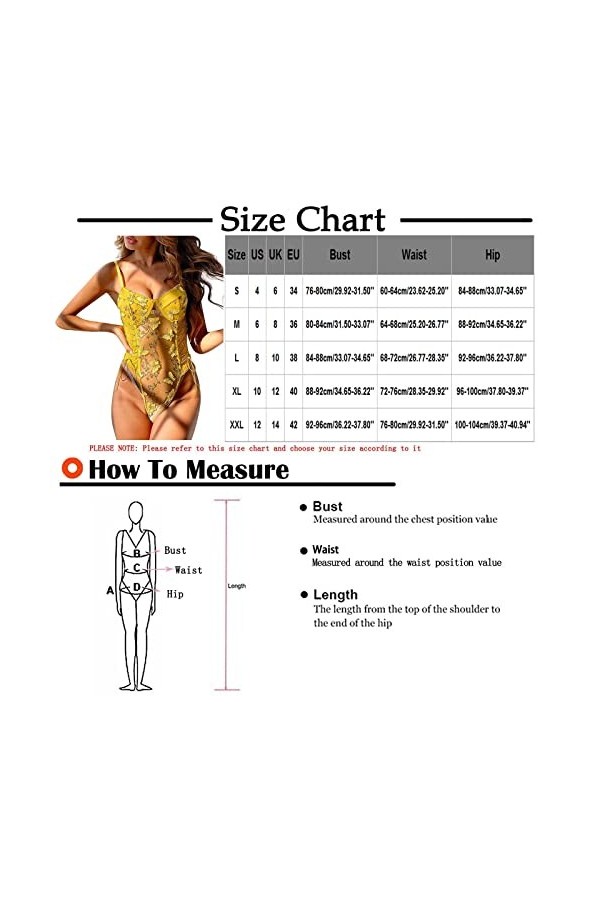 WYFDP Lingerie Sexy Lingerie Halter Combinaison Pyjama Creux Transparent Body Couleur : A, Taille : XL Code 