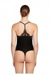 Wolford Body string Esmeralda pour femme, noir, 100D