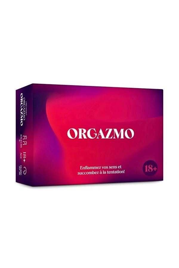 Oh Happy Games - Orgazmo - Le Jeu Coquin Ultime pour Enflammer la Passion - Jeu Couple, Jeu de société Adulte, Idée Cadeau Ma