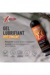 Excite Lubrifiant intime et gel de massage effet chaleur 2 en 1 avec Guarana. Vegan et Testé Dermatologiquement, 200 ml
