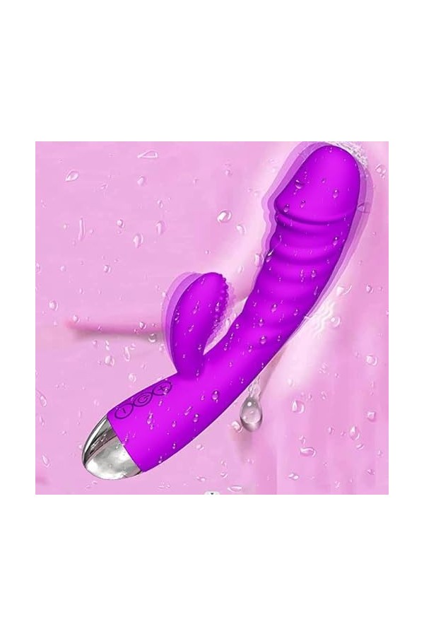 Vibromasseurs Feminin Clitoridien Suceur Vebromasseur va et vient Rabbit Gode Femme Sex Toýs Femme Stimulateur Clitoridien V