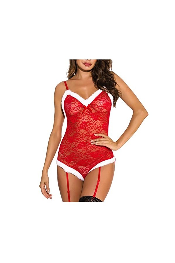 Lingerie Et Vêtements Sexy Soldes Lingerie Femme Sexy Ensemble sous-Vêtements Sexy en Maille Transparente Et Fourrure pour Fe