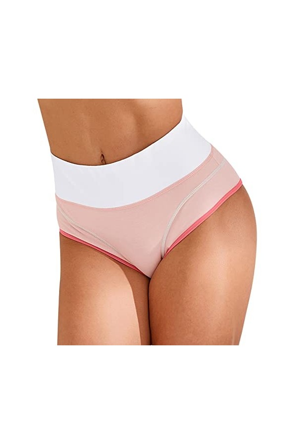 Ncenglings Body Lotion Patchwork Couleur sous-vêtements Culottes Bikini Solid Womens Briefs Ensemble Lit Coffre Grey, L 