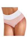 Ncenglings Body Lotion Patchwork Couleur sous-vêtements Culottes Bikini Solid Womens Briefs Ensemble Lit Coffre Grey, L 