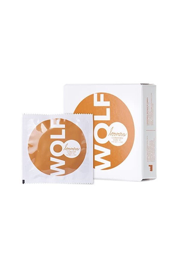 Loovara - Pack de 3 Préservatifs - Preservatifs Taille 69 - Dimension Moose - Preservatif Homme Fin en Caoutchouc Naturel - B