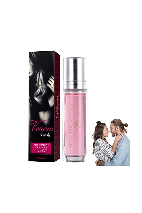 Parfum Nouveou Phero - Nouveau parfum aux phéromones pour femme 10 ml, huile de parfum longue durée,Venoms Scents Phéromones,