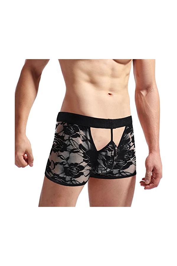 AJGRHE Sissy Lingerie Homme sous-vêtements de La Lingerie Sexy Pignert de Nuit sous-VêTements éRotiques Lingerie Ensemble de 