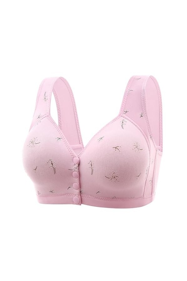 HANXIULIN Soutien-gorge grande taille - Bonnets souples - Soutien-gorge push-up confortable - Sans armatures - Pour le quotid