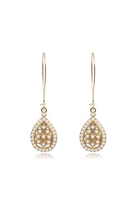 SUIOPPYUW Oreille pendentif alliage boucle doreille doux cadeau ornement goutte boucles doreilles romantique exquis femmes 