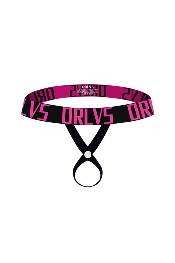 Sous-vêtements de sport pour hommes Sous-vêtements athlétiques Thong Tanga Strings Sport Suspensorium Hommes Slips avec annea