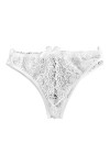 SUPTTING Culotte en Dentelle Sexy pour Femme, Creuse, Thong à Taille Basse