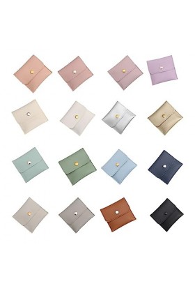 CLSSLVVBN Anneau collier sac de rangement Portable pendentif tour de cou organisateur bijoux sacs pochette dorganisation pou