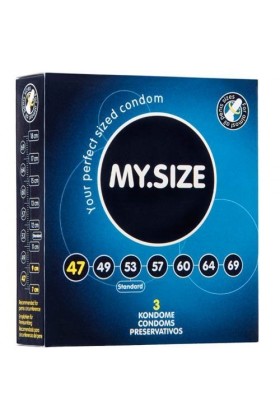 My Size Condoms 47mm x3 Slim Trim Small Condoms German Engineering at its best 