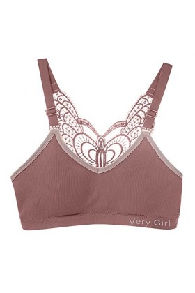 TDEOK Ensemble de sous-vêtements sexy pour femme, Rose, L